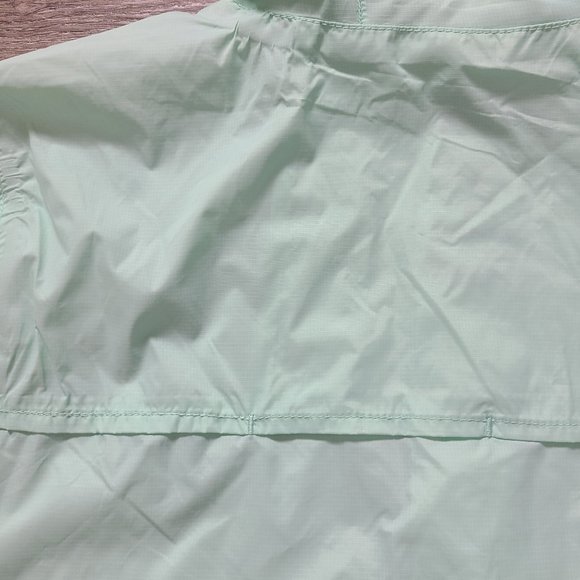 NWT Peekaboo Beans Women's Full Zip Hooded Windbreaker Jacket Size M - Picture 7 of 10